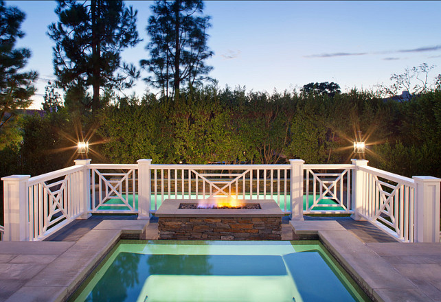 Backyard Ideas. Backyard with spa. Backyard with spa and pool. #Backyard #Pool #Spa