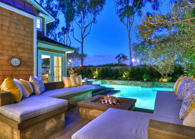 Backyard. This backyard is perfect for entertaining. #Backyard