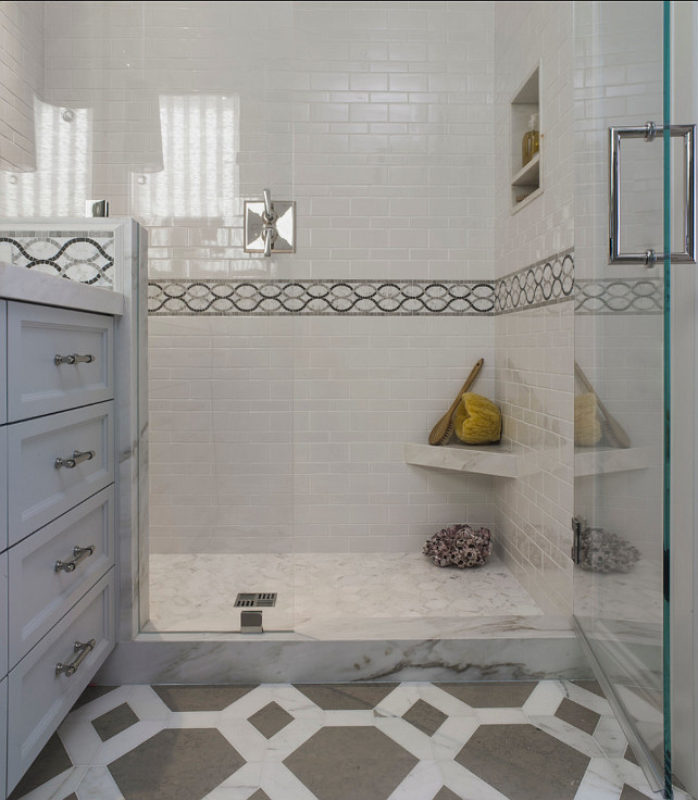 Bathroom Shower. Bathroom Shower Tiling Ideas. Angela Free Design.