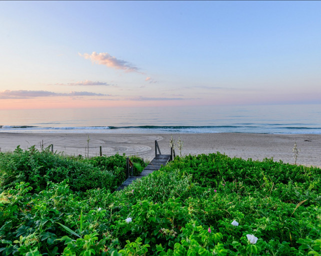 Beach. Beach House with ocean view, Location? The Hamptons! #BeachHouse #Beach #Hamptons