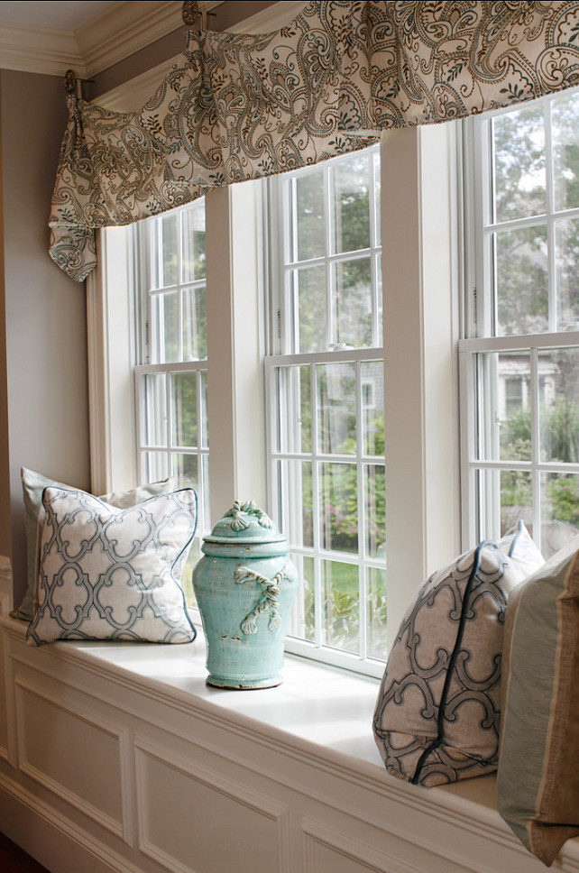 Window-seat Decorating Ideas. fabric Ideas. Casabella Home Furnishings & Interiors. 
