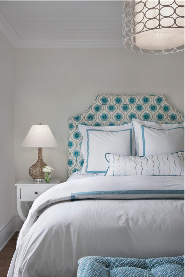 Coastal Bedroom Ideas. Great bedroom with coastal decor ideas. #Bedroom #CoastalBedroom #CoastalDecor Designed by Cottage Company Interiors.