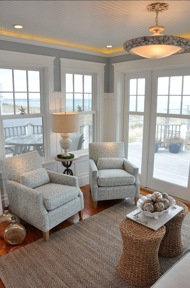 Dream Beach Cottage With Neutral Coastal Decor Home Bunch Interior 