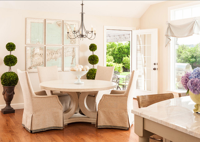 Dining Room. Dining Room Decor. Dining room furniture with subtle color palette. #DiningRoom #DiningRoomDecor #DiningRoomColorPalette #DiningRoomColor #DiningRoomIdeas #DiningRoomFurniture Casabella Home Furnishings & Interiors. 
