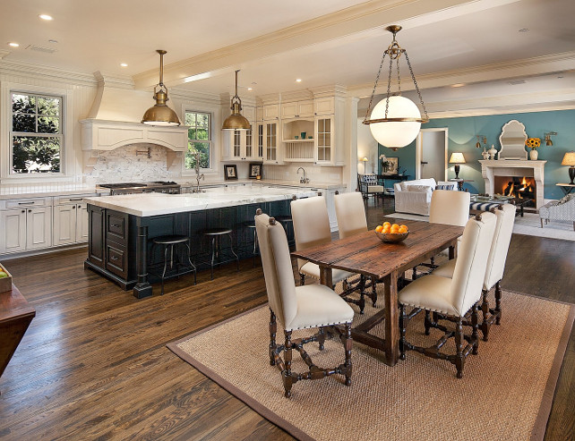 Matching Kitchen Island And Dining Room Lights