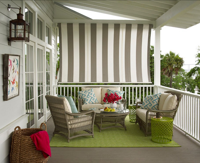 Patio Furniture Ideas. Comfortable and inviting patio furniture.  #PatioFurnitureIdeas #PatioIdeas #PatioDecor #PatioDesign