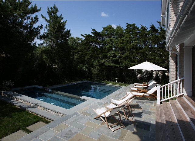 Pool Ideas. Great pool design ideas for city backyards. #Pool #PoolDesign