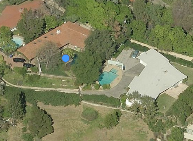 Robert Pattinson's House Aerial View #RobertPattinson