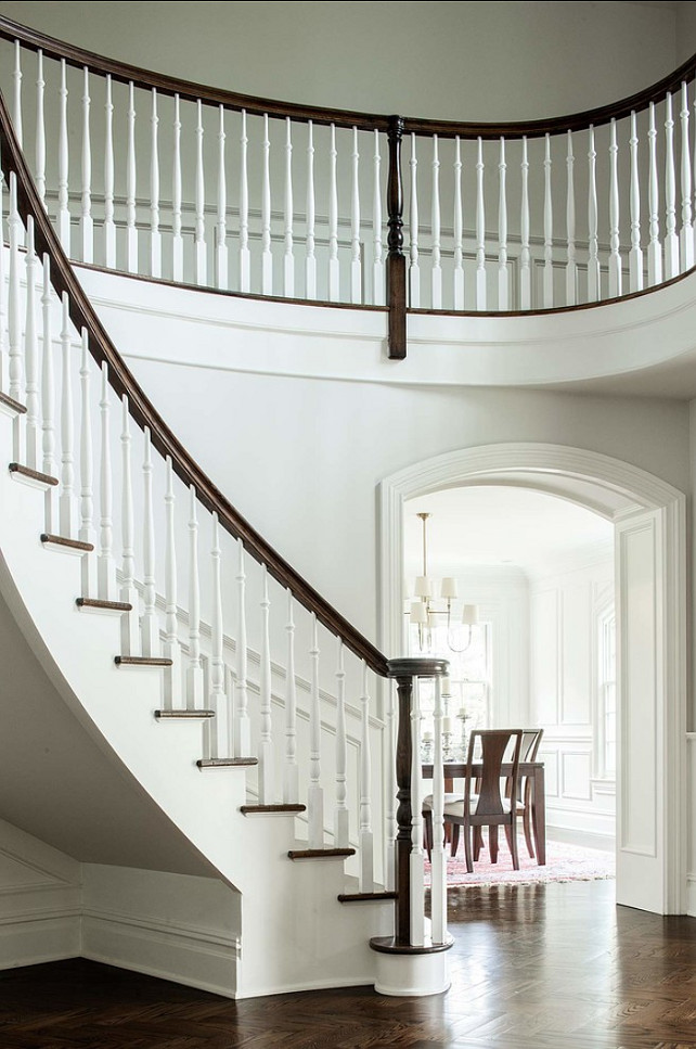 Stairwell Design Ideas. Traditional Stairwell Design. Studio M Interior Design, Inc.