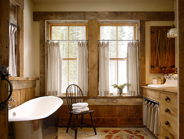 Rustic Ski Lodge - Home Bunch Interior Design Ideas