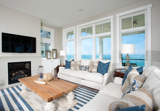 Storybook Shingle Beach House with Coastal Interiors - Home Bunch ...