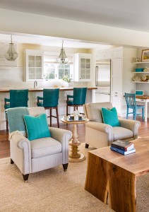 Beach House with Neutral Interiors - Home Bunch Interior Design Ideas