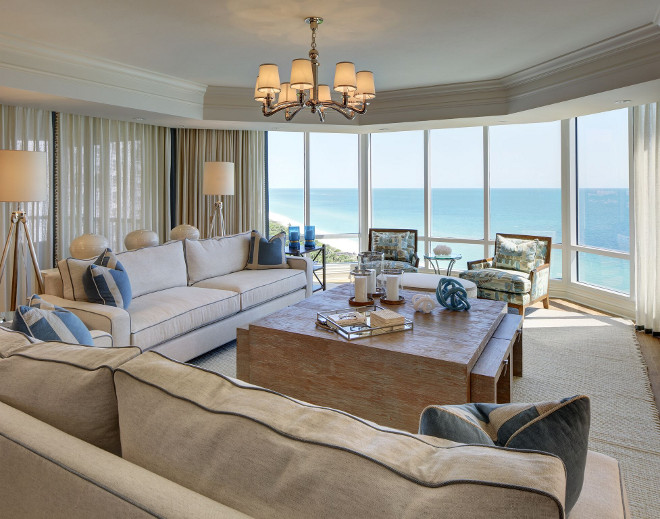 Elegant Florida Condo With Coastal Interiors Home Bunch