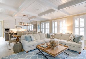 Beach Cottage with Neutral Coastal Interiors - Home Bunch Interior ...