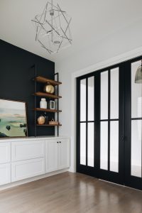 Black and White Modern Farmhouse Exterior - Home Bunch Interior Design ...