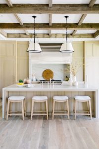 New-construction Home with White Oak Kitchen - Home Bunch Interior ...