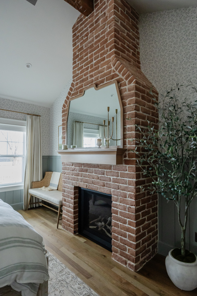 Brick Fireplace Brick is made out of adobe brick original to the home Brick Fireplace Brick is made out of adobe brick original to the home #Brick #Fireplace #BrickFireplace #adobebrick #originalbrick