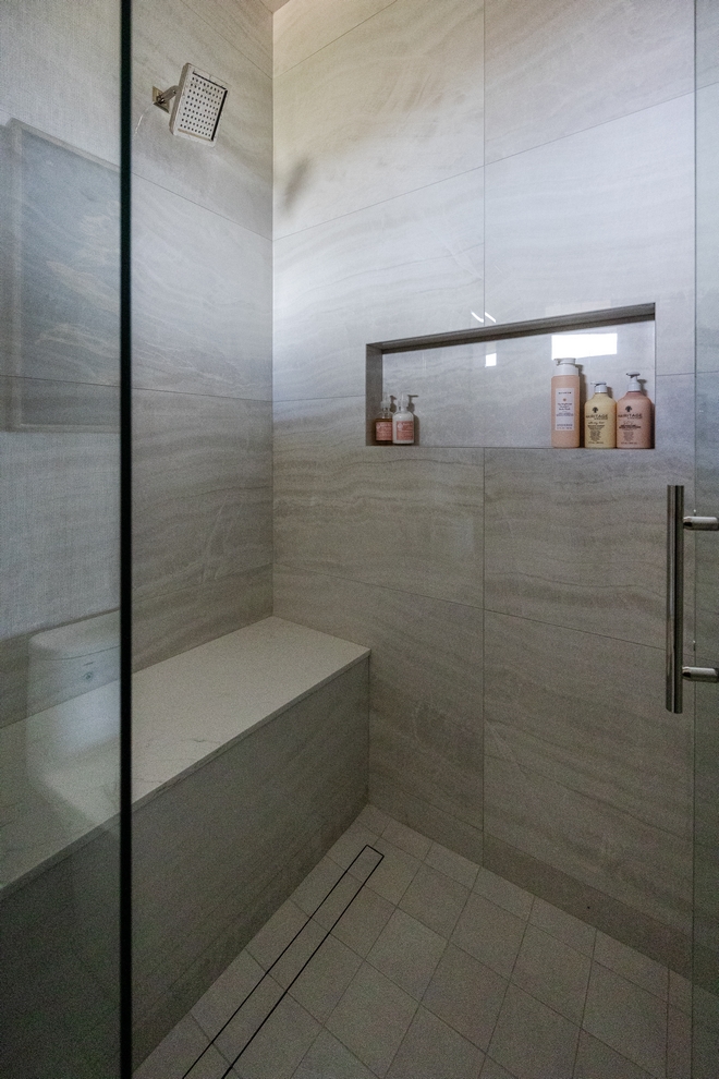 Neutral Shower Tile Ideas