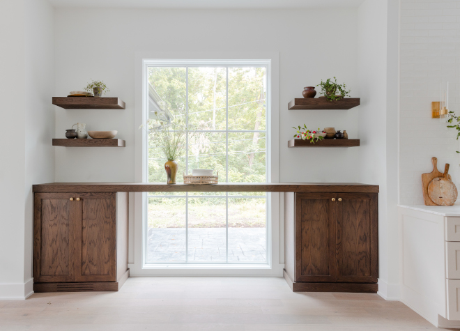 Dining Room with custom built in bar placed in front of a window Dining Room with custom built in bar placed in front of a window Dining Room with custom built in bar placed in front of a window Dining Room with custom built in bar placed in front of a window #DiningRoom #builtin #bar #window