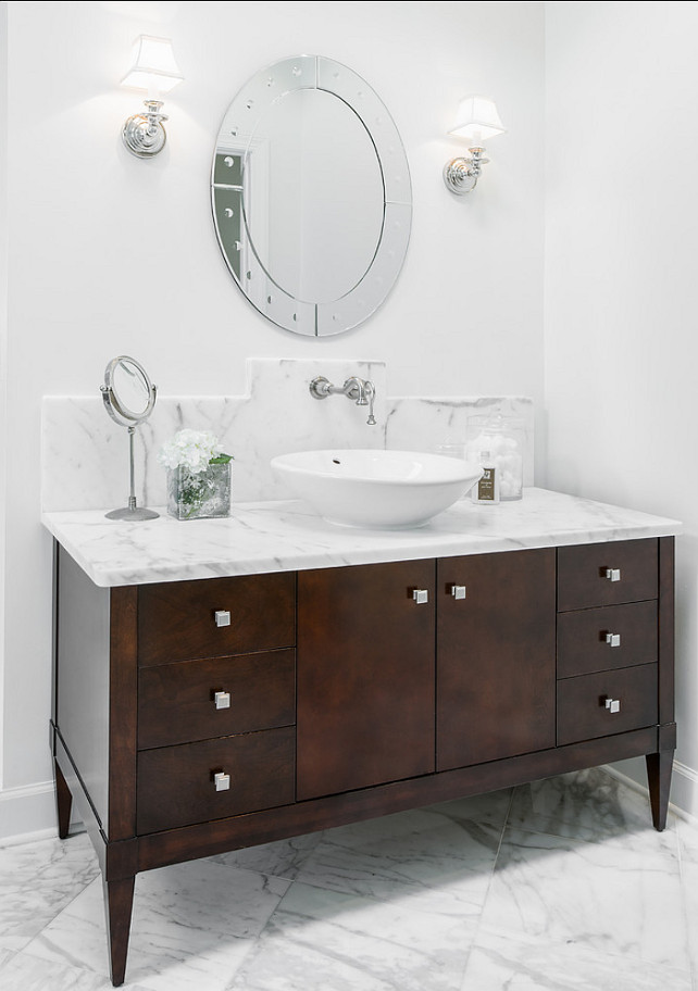 Bathroom Vanity Ideas. Bathroom Vanity Design. #BathrooVanity. Beach Chic Design Interior Designers & Decorators.