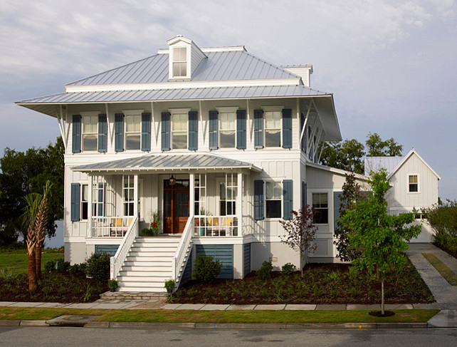 Beach House. Comfortable Beach House Interiors #BeachHouse #BeachHouseInteriors