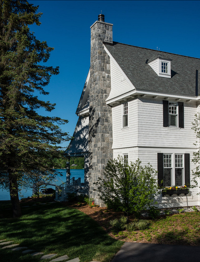 Beach House. Dream Beach House with coastal interiors. Exterior Paint Color is "Benjamin Moore Cloud White 967". #BeachHouse #CoastalInteriors #BeachyInteriors #NauticalInteriors #CoastalHome