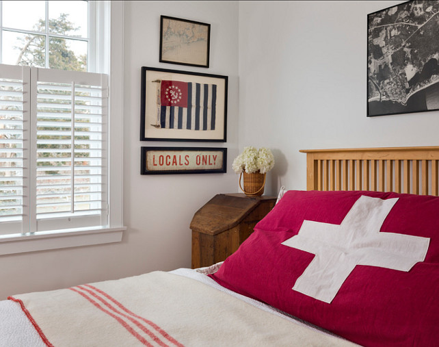 Bedroom. Coastal Scandinavian Bedroom. #Bedroom #BedroomDecor #ScandinavianInteriors #BedroomIdeas #Scandinavian