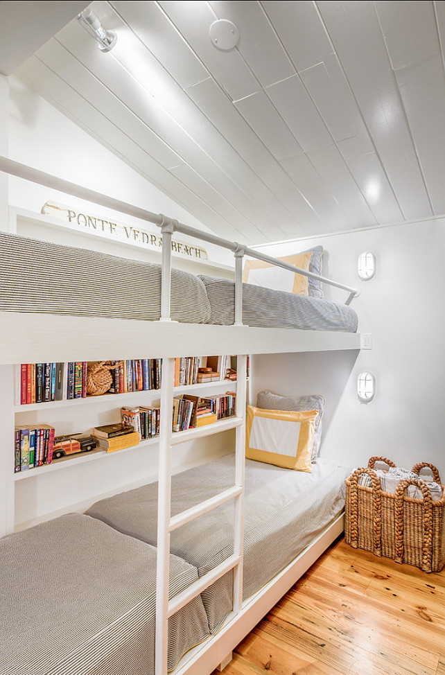 Bunk Room Ideas. Designed by Beach Chic Design Interior Designers & Decorators.