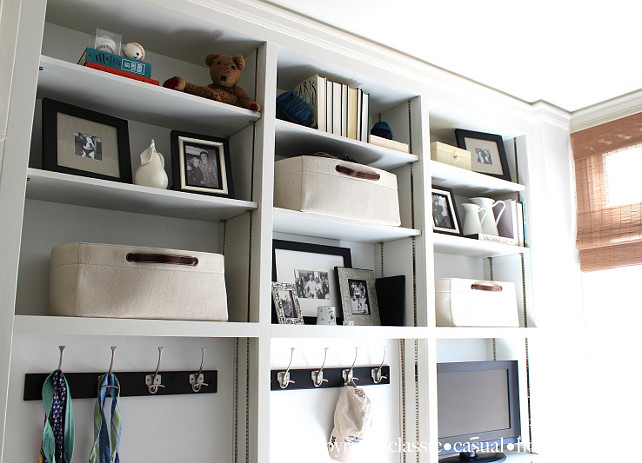 Closet Organization Ideas. #ClosetOaganization Designed by Classic Chic Home. .