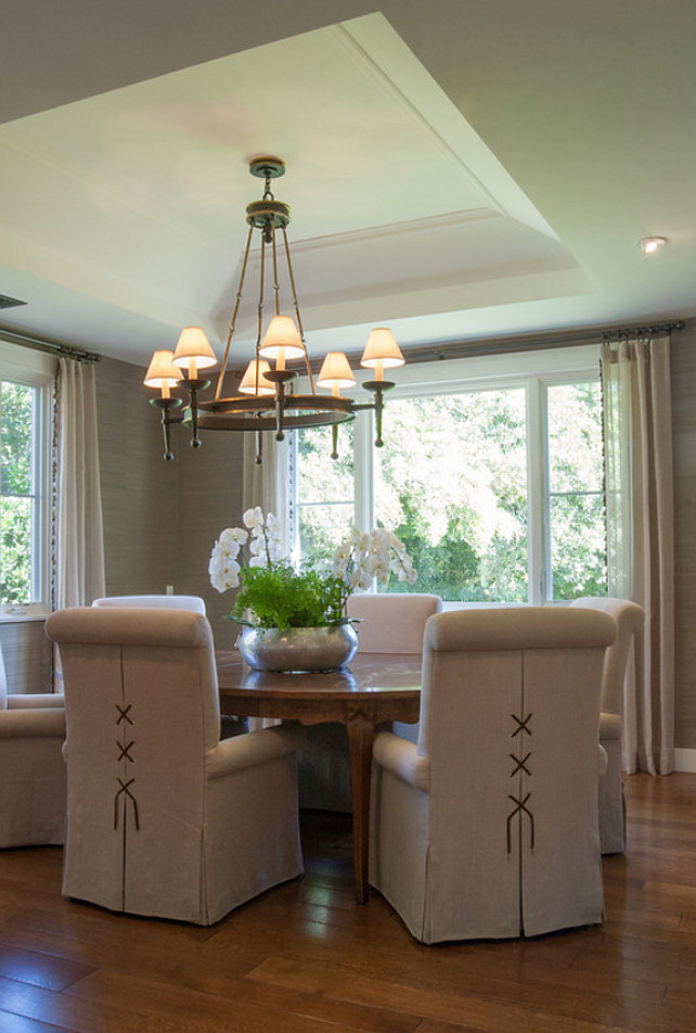 Dining Room. Casual Dining Room Design. Fleming Distinctive Homes.