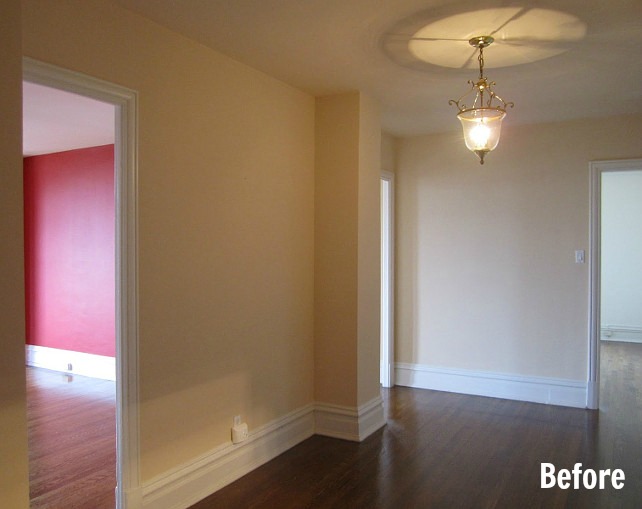 Foyer Before. #Before&After #Before&AfterInteriors