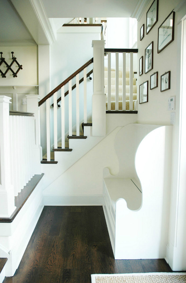 Foyer Ideas. Great foyer design ideas in this coastal cottage. Morrison Fairfax Interiors