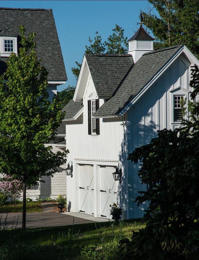 Garage. Garage Design. Traditional Garage Design Ideas. #Garage #GarageDesign #GarageIdeas