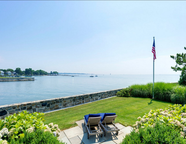 Garden Ideas. Garden with ocean view. This view certainly can inspire you to garden! #GardenIdeas #GardeningIdeas #LandscapingIdeas