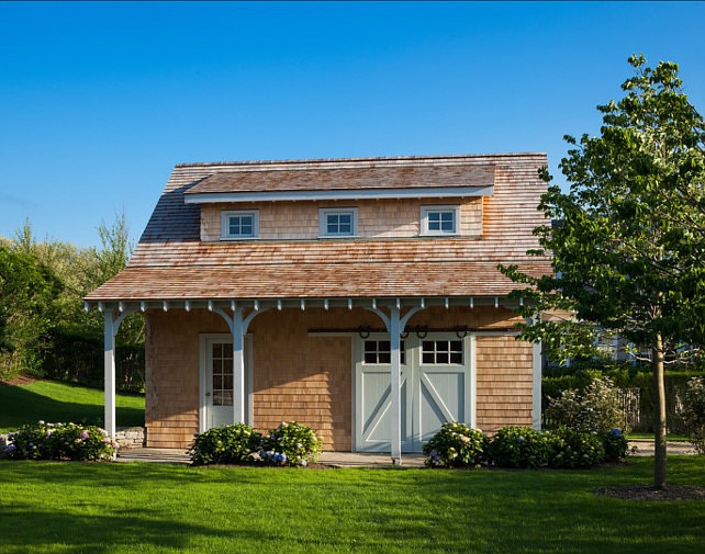 Guest House. Guest House Ideas. Beautiful shingle guest house. #GuestHouse #GuestHouseDesign #Architecture