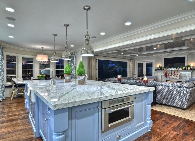 Kitchen Island Design. Kitchen island Design Ideas. #KitchenIsland #KitchenDesign Spinnaker Development.