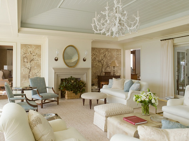 french coastal living room