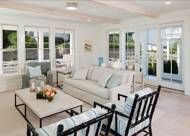 Living Room. Coastal Living Room Ideas. Beautiful living room with coastal decor. The faux bamboo armchairs are from "Room & Gardens". #LivingRoom #LivingRoomIdeas #LivingRoomDesign #CoastalLivingRoom #LivingRoomLayout