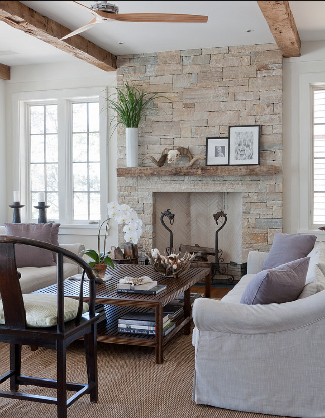 Living Room. Living Room Ideas. Living Room Decor. Living Room Fireplace. The stone on the fireplace is "South Bay quartzite". Living Room Furniture layout. #LivingRoom #LivingRoomDecor