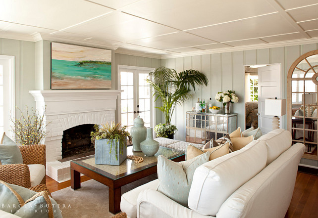 Small Shingle Beach Cottage with Coastal Interiors - Home Bunch ...